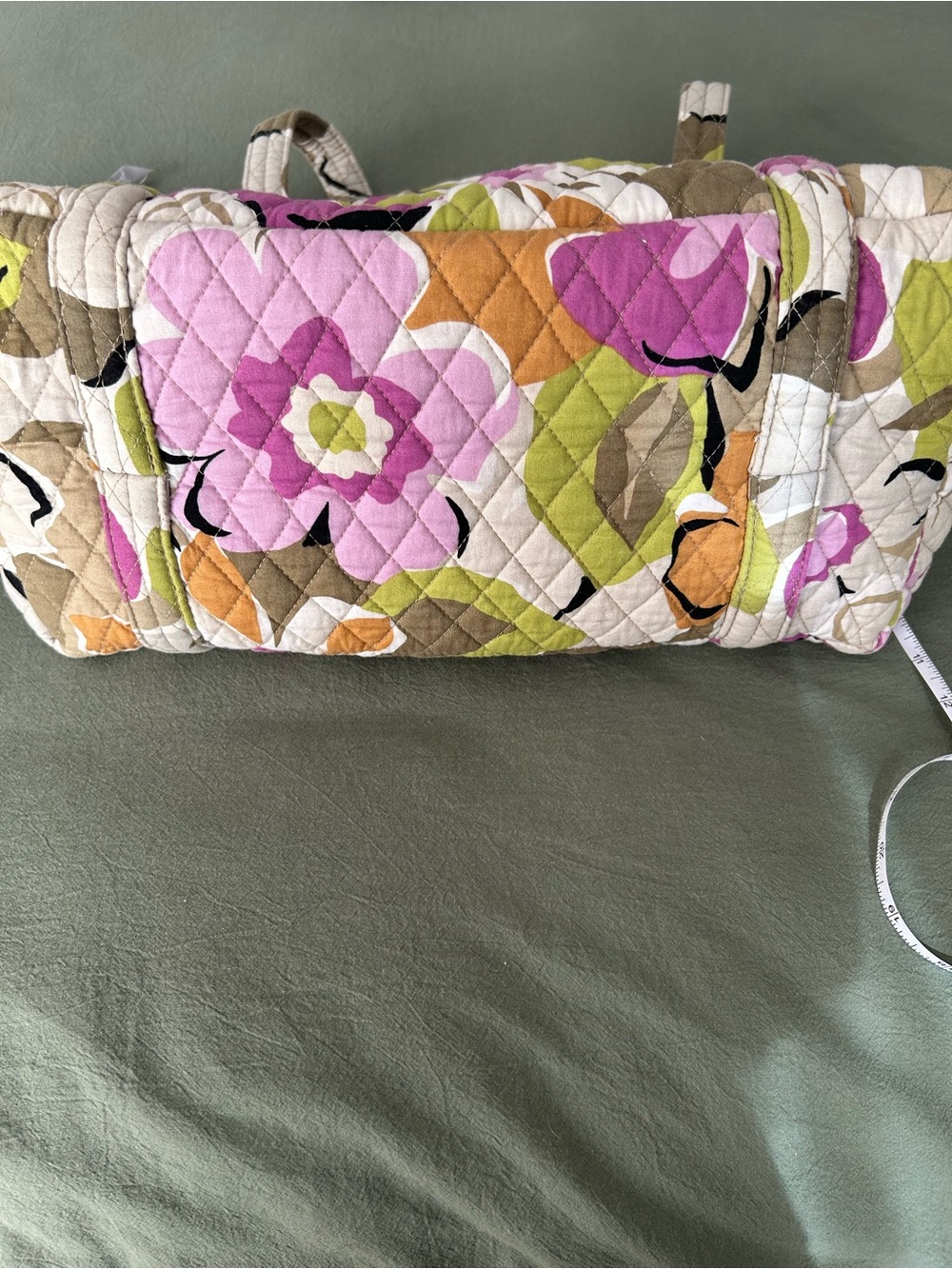 Vera Bradley XL Quilted Cotton Shoulder Tote in Retired Portobello Road Pattern - Picture 14 of 16